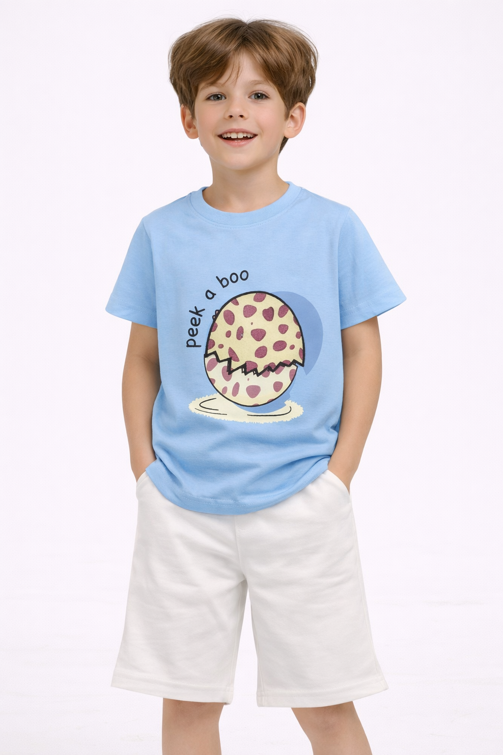 Peek-a-Boo Dino Tee