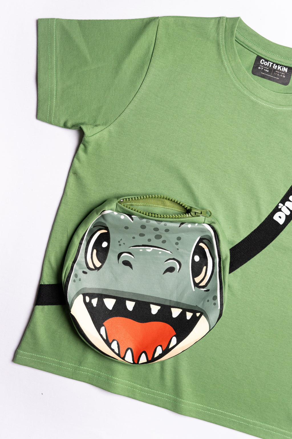 Colt & Kin – “Dino Hug” Pocket Tee