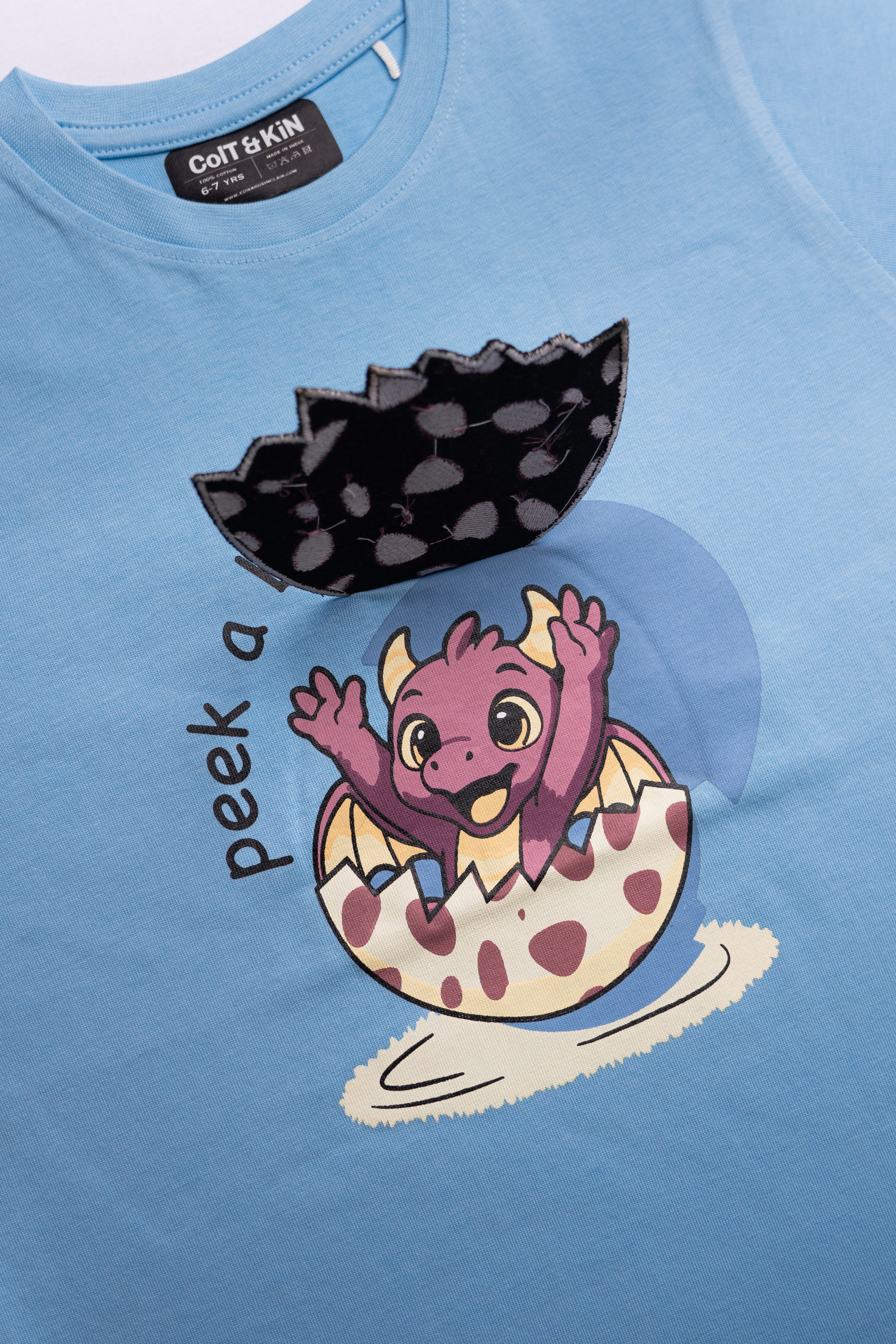 Peek-a-Boo Dino Tee