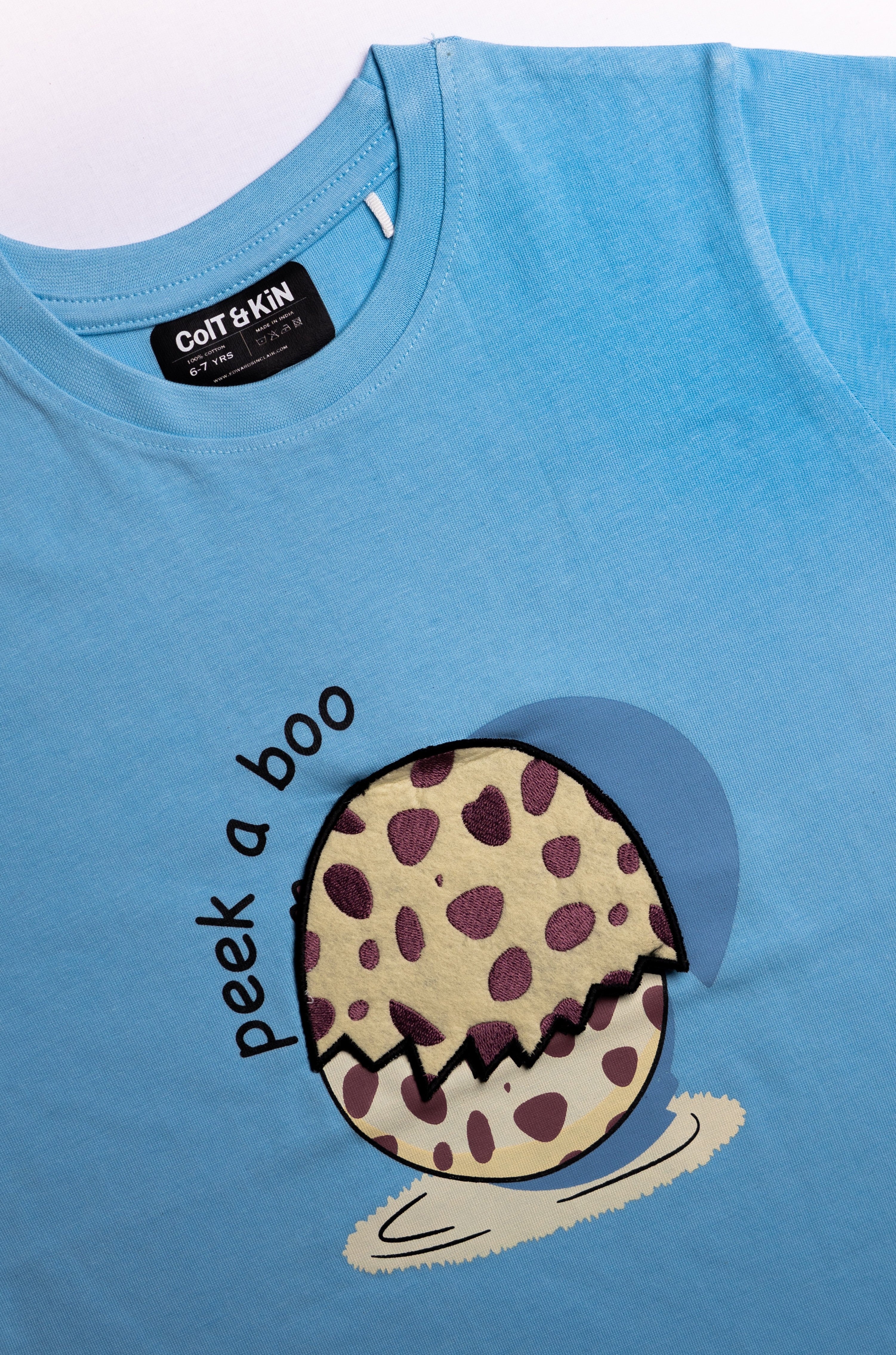 Peek-a-Boo Dino Tee
