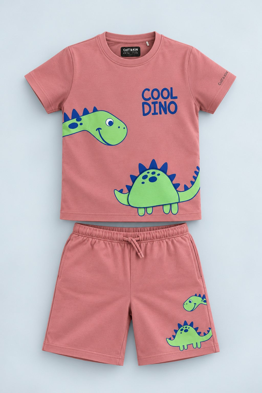 ColT & KiN Cool-o-Saurus Dino Co-ord Set for kids – product view