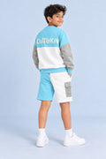 ColT & KiN Skyline Breeze Co-ord Set for kids – on model, back view